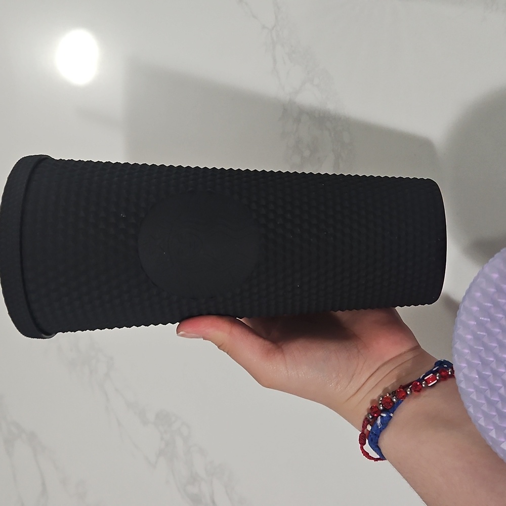 Lot Of Starbucks Textured Tumblers - Black, Lavender, Teal, Green - Picture 6 of 6